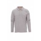 Payper FLORENCE MELANGE Uomo POLO MANICA LUNGA PIQUET 210GR + 7%VISCOSA