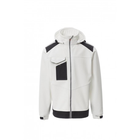 Payper PERFORMER 2.0 Uomo SOFT-SHELL NO IMBOTTITO CON CAPPUCCIO SOFT-SHELL 330GR