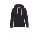 Payper HAWAII+LADY Donna FELPA FULL ZIP CON CAPPUCCIO FRENCH TERRY 260 GR 20% POLIESTERE