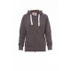 Payper HAWAII+LADY Donna FELPA FULL ZIP CON CAPPUCCIO FRENCH TERRY 260 GR 20% POLIESTERE