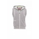 Payper BOXER+ Uomo FELPA FULL ZIP CON CAPPUCCIO SENZA MANICHE FRENCH TERRY 260 GR 20% POLIESTERE