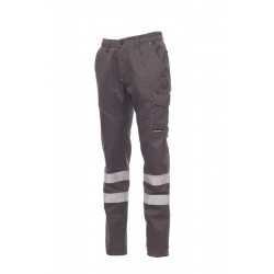 Payper WORKER REFLEX Unisex PANTALONI CARGO TWILL SANFORIZZATO 260GR