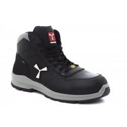 Payper GET FORCE MID Uomo SCARPE DI SICUREZZA S3 STRINGATA ALTA LTH PELLE FIORE MM 1.8/2.0 PREMIUM HYDRO-PRO