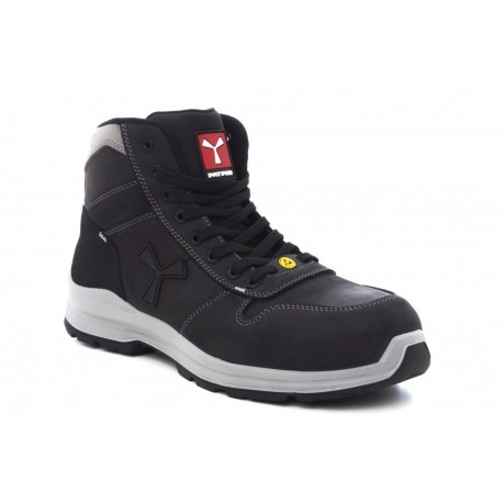 Payper GET FORCE MID Uomo SCARPE DI SICUREZZA S3 STRINGATA ALTA LTH PELLE FIORE MM 1.8/2.0 PREMIUM HYDRO-PRO