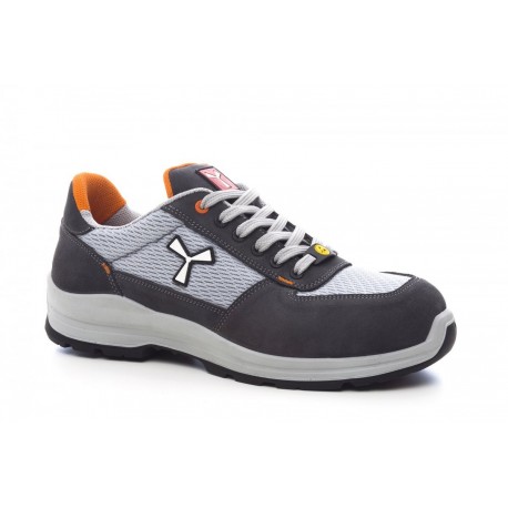 Payper GET TEXFORCE LOW Uomo SCARPE DI SICUREZZA S1 S1P-STRINGATA BASSA S1P-SUT SUEDE MM 1.8/2.0 PREMIUM HYDRO-PRO+TESSUTO CO