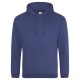 AWDIS FELPA UOMO CON CAPPUCCIO JUST .COLLEGE HOODIE 80%COTONE 20%POLIESTERE PASSANTE PER CUFFIE MANICHE LUNGHE UOMO