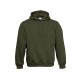 Felpa Uomo B&C BCWU620 Unisex BC HOODED C/C G.260 80/20