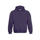 Felpa Uomo B&C BCWU620 Unisex BC HOODED C/C G.260 80/20