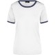 T-Shirt JAMES & NICHOLSON JN018 Donna LADIES' FLAG-T 100%C J&N Manica corta,Setin