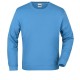 Felpa JAMES & NICHOLSON JN057 Unisex,Uomo BASIC SWEAT 100%C J&N Manica lunga,Setin