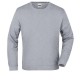 Felpa JAMES & NICHOLSON JN057 Unisex,Uomo BASIC SWEAT 100%C J&N Manica lunga,Setin