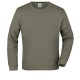 Felpa JAMES & NICHOLSON JN057 Unisex,Uomo BASIC SWEAT 100%C J&N Manica lunga,Setin