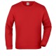 Felpa JAMES & NICHOLSON JN057 Unisex,Uomo BASIC SWEAT 100%C J&N Manica lunga,Setin