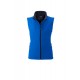 Soft shell JAMES & NICHOLSON JN1127 Donna W Promo Softshell Vest 100%P Senza maniche