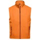 Soft shell JAMES & NICHOLSON JN1022 Uomo MEN SOFTSHELL VEST 90%P 10%E Senza maniche