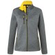 Soft shell JAMES & NICHOLSON JN1147 Donna Ladies' Softshell Jacket 100%P Manica lunga