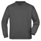 Felpa JAMES & NICHOLSON JN199 Unisex,Uomo ROUND SWEAT OPEN HEM 80%C 20%P Manica lunga,Setin