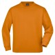 Felpa JAMES & NICHOLSON JN199 Unisex,Uomo ROUND SWEAT OPEN HEM 80%C 20%P Manica lunga,Setin