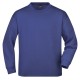 Felpa JAMES & NICHOLSON JN199 Unisex,Uomo ROUND SWEAT OPEN HEM 80%C 20%P Manica lunga,Setin