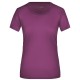 T-Shirt JAMES & NICHOLSON JN357 Donna LADIES ACTIVE-T 100%P J&N Manica corta,Setin