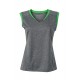 T-Shirt JAMES & NICHOLSON JN469 Donna LADIES RUNNING TANK 100%P J&N Senza maniche,Setin