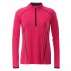 T-Shirt JAMES & NICHOLSON JN497 Donna Ladies' Sportsshirt LS 100%P Manica lunga,Raglan