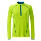 T-Shirt JAMES & NICHOLSON JN497 Donna Ladies' Sportsshirt LS 100%P Manica lunga,Raglan