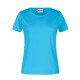 T-Shirt JAMES & NICHOLSON JN746 Donna Basic-T Lady 150 100%OCS Manica corta,Setin