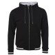 Felpa JAMES & NICHOLSON JN776 Uomo M Club Sweat Jacket 80%C 20%P Manica lunga,Setin