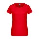 T-Shirt JAMES & NICHOLSON JN8007 Donna Ladies' Basic-T 100%C Manica corta,Setin