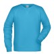 Felpa JAMES & NICHOLSON JN8022 Uomo Men´s Sweat 85%OCS 15%V Manica lunga,Raglan