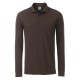 Polo JAMES & NICHOLSON JN866 Uomo M Workwear Polo LS 50%C 50%P Manica lunga