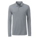 Polo JAMES & NICHOLSON JN866 Uomo M Workwear Polo LS 50%C 50%P Manica lunga