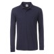 Polo JAMES & NICHOLSON JN866 Uomo M Workwear Polo LS 50%C 50%P Manica lunga