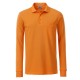 Polo JAMES & NICHOLSON JN866 Uomo M Workwear Polo LS 50%C 50%P Manica lunga