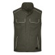 Soft shell JAMES & NICHOLSON JN881 Work. Softsh. Light Vest 100%P 