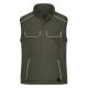 Soft shell JAMES & NICHOLSON JN883 Workwear Softshell Vest 100%P 