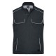 Soft shell JAMES & NICHOLSON JN885 Work.Softsh. Padded Vest100%P 