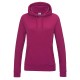 Felpa AWDIS JUST HOODS JH001F Donna GIRLIE COLLEGE HOODIE 80%C20%P Manica lunga,Setin