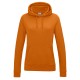 Felpa AWDIS JUST HOODS JH001F Donna GIRLIE COLLEGE HOODIE 80%C20%P Manica lunga,Setin