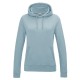 Felpa AWDIS JUST HOODS JH001F Donna GIRLIE COLLEGE HOODIE 80%C20%P Manica lunga,Setin