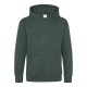 Felpa AWDIS JUST HOODS JH001J Unisex KIDS HOODIE 80%C. 20%P Manica lunga