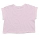 T-Shirt MANTIS MAM96 Donna WOMEN'S ORGANIC CROP TOP 100%C Manica corta,Setin
