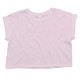 T-Shirt MANTIS MAM96 Donna WOMEN'S ORGANIC CROP TOP 100%C Manica corta,Setin