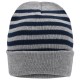 Cappello MYRTLE BEACH MB7138 Unisex Striped Winter Beanie 100%P 