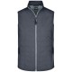 Giacca JAMES & NICHOLSON JN1114 Uomo Men's Hybrid Vest 92%P 8%E Senza maniche