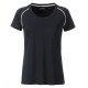 T-Shirt JAMES & NICHOLSON JN495 Donna Ladies' Sports T-Shirt 100%P Manica corta,Raglan