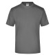T-Shirt JAMES & NICHOLSON JN001 Uomo ROUND-T MEDIUM 100%C Setin