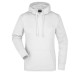 Felpa JAMES & NICHOLSON JN051 Donna LADIES HOODED SWEAT 80%C20%P Manica lunga,Setin