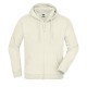 Felpa JAMES & NICHOLSON JN059 Unisex,Uomo HOODED JACKET 100%C J&N Manica lunga,Setin